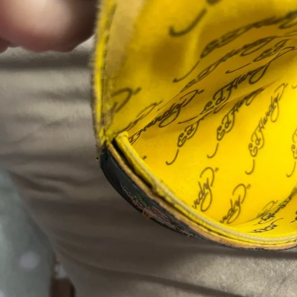 Ed Hardy Black and Gold Sunglasses Case - Picture 8 of 9